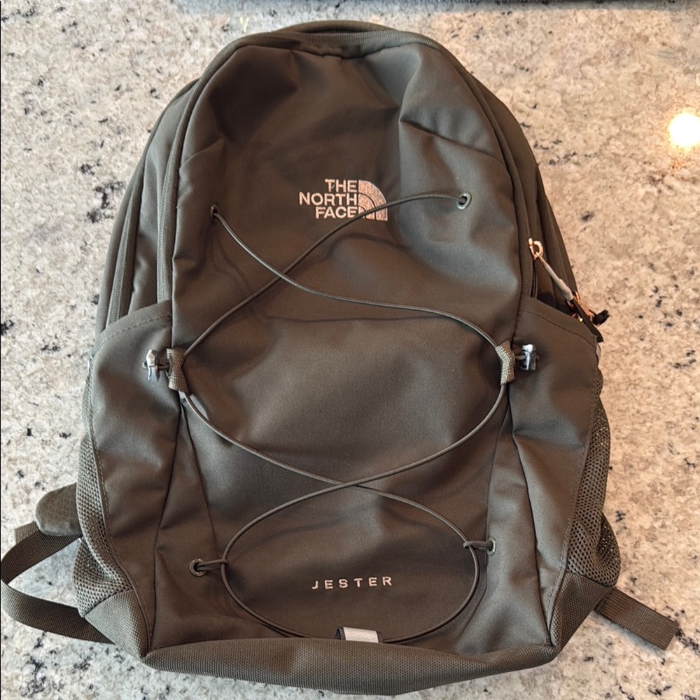 The North Face Green Backpack Versatile Durable Design